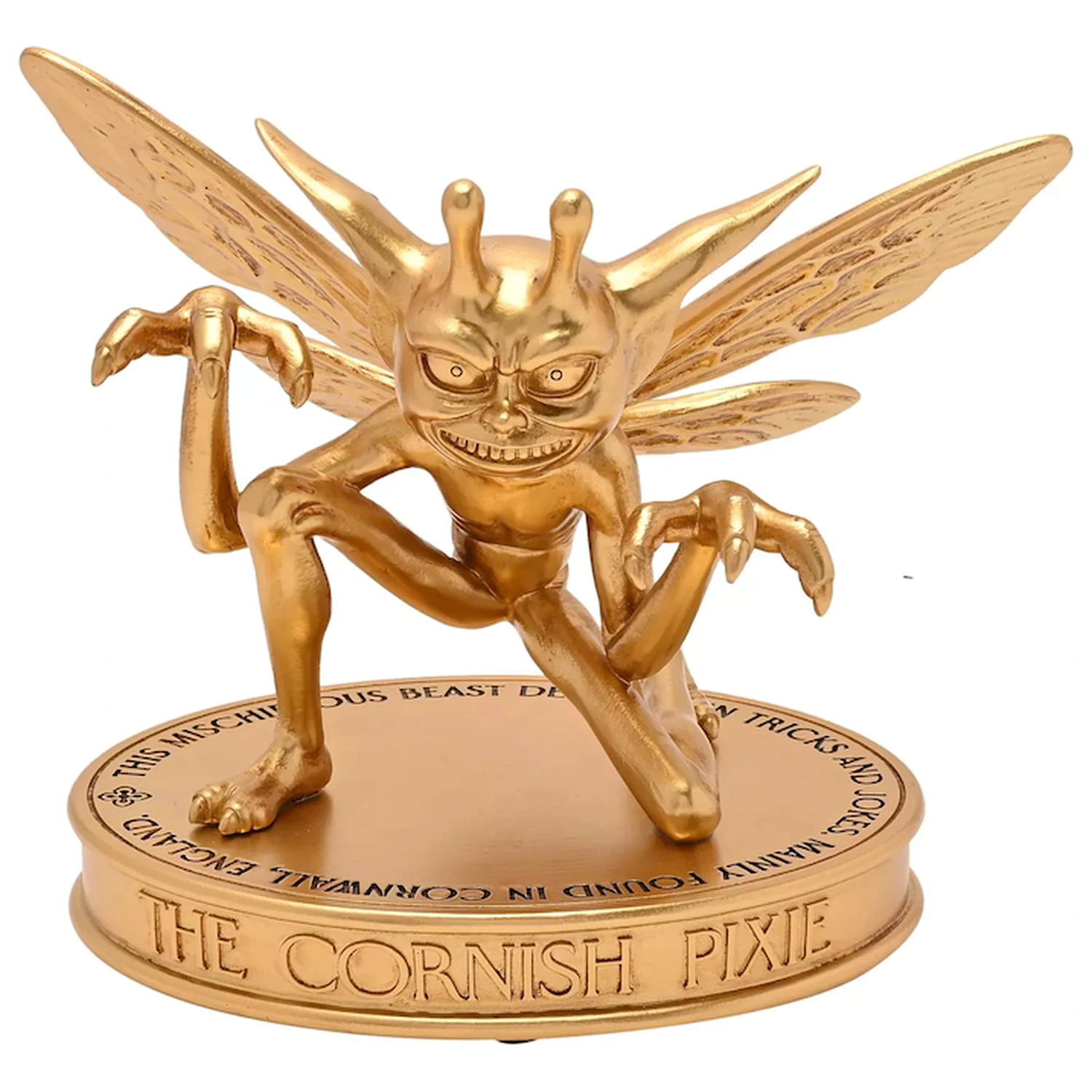 Harry Potter Cornish Pixie Gold Figur 15cm Produktfoto