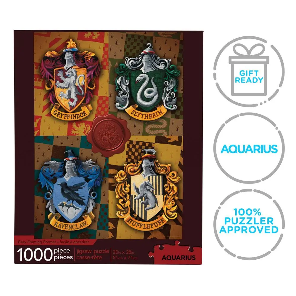 Harry Potter Puzzle Crests (1000 Teile) termékfotó