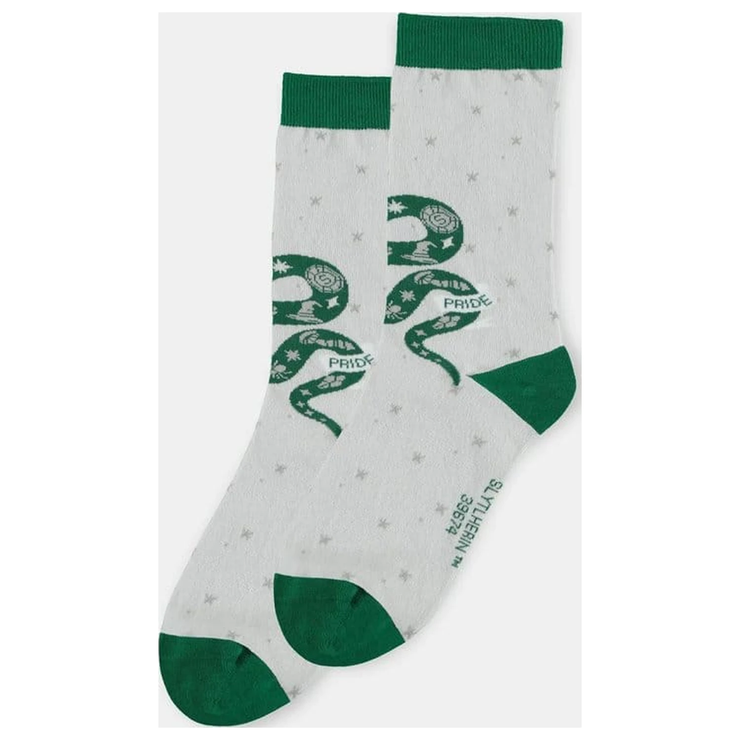 Harry Potter Crew Socken Slytherin 39-42 Produktfoto