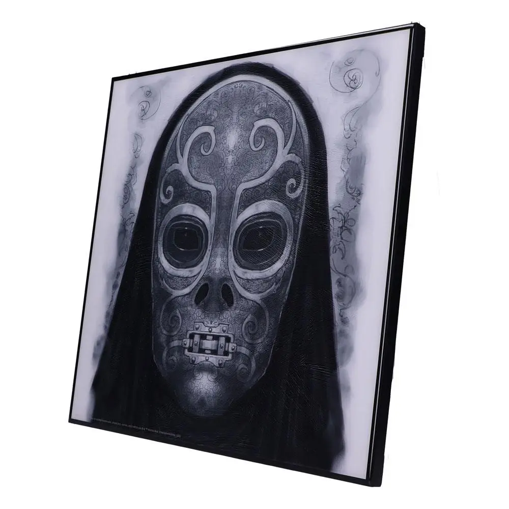 Harry Potter Crystal Clear Picture Wanddekoration Death Eater Mask 32 x 32 cm Produktfoto