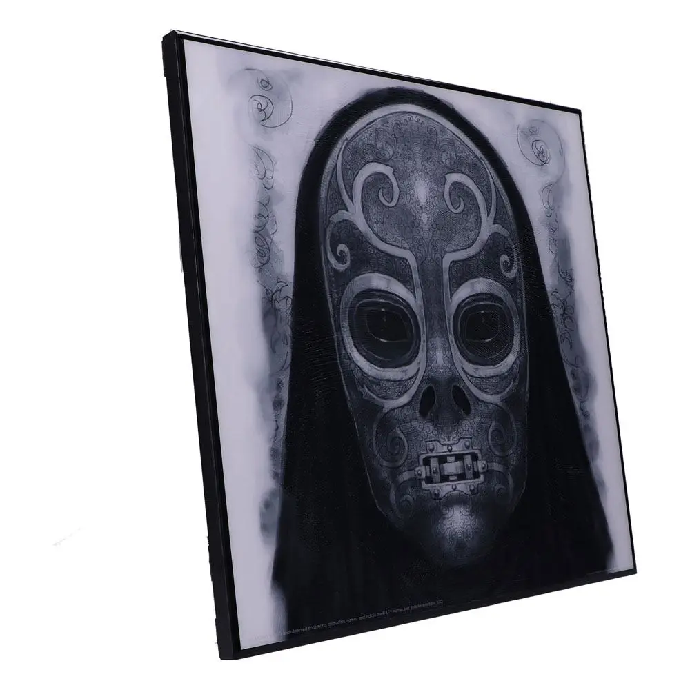 Harry Potter Crystal Clear Picture Wanddekoration Death Eater Mask 32 x 32 cm Produktfoto