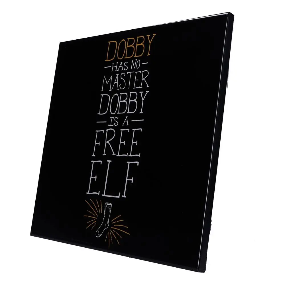 Harry Potter Crystal Clear Picture Wanddekoration Dobby is a Free Elf 32 x 32 cm Produktfoto
