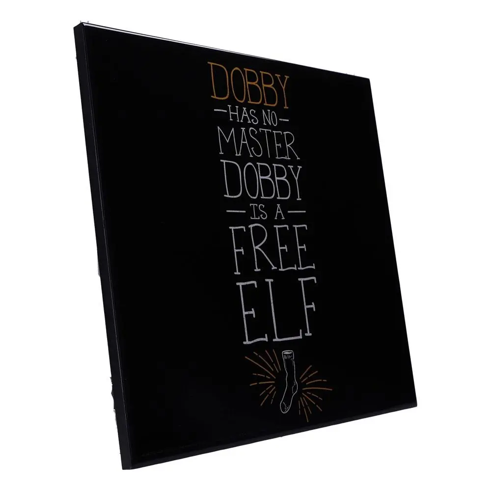 Harry Potter Crystal Clear Picture Wanddekoration Dobby is a Free Elf 32 x 32 cm Produktfoto