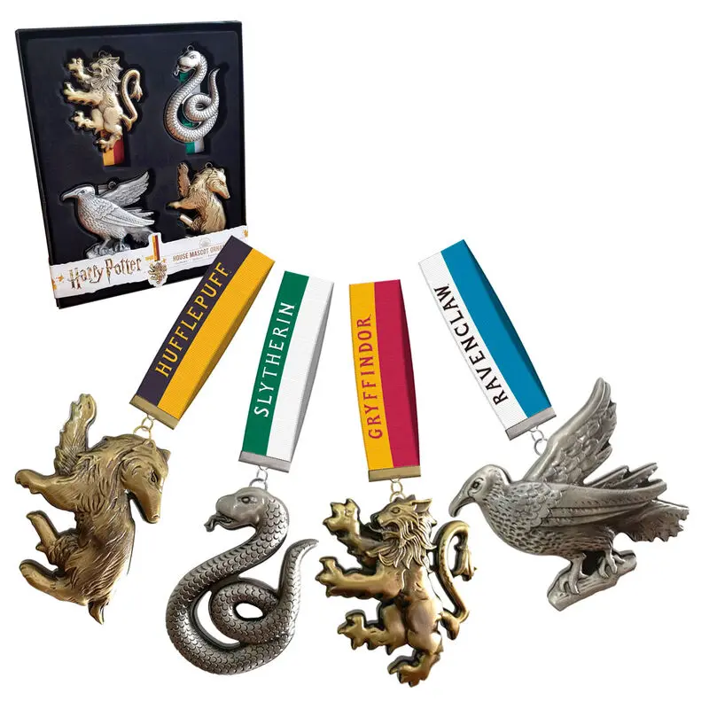 Harry Potter Set mit 4 Ornamenten Produktfoto