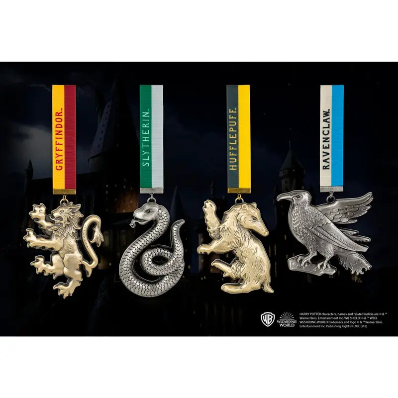 Harry Potter Set mit 4 Ornamenten Produktfoto