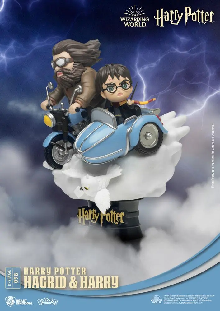Harry Potter D-Stage PVC Diorama Hagrid & Harry Standard Version 15 cm Produktfoto