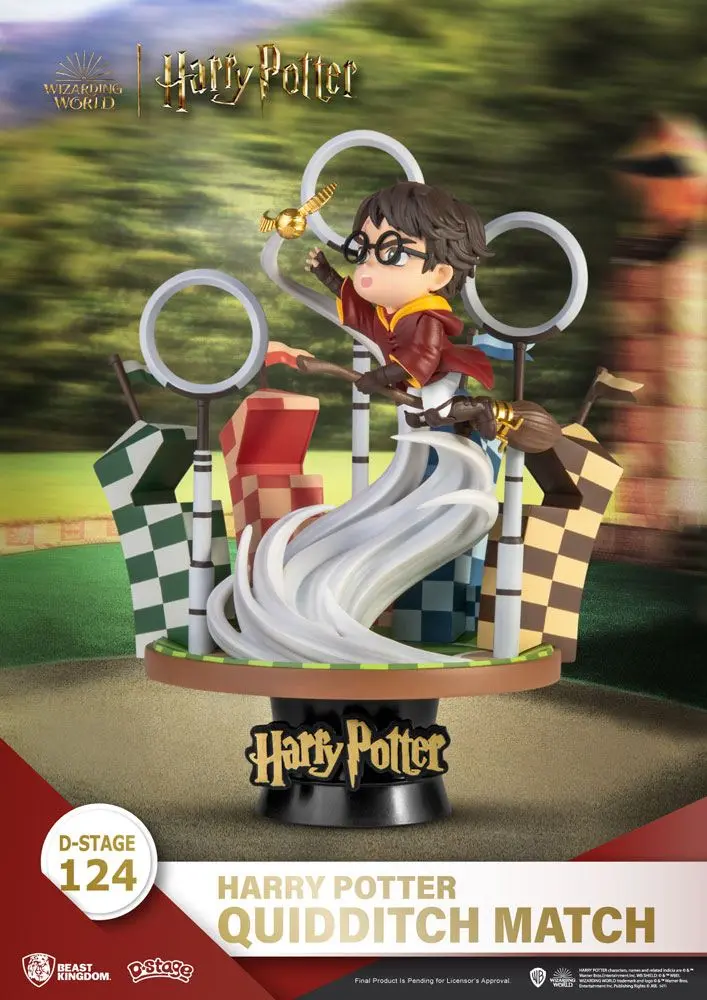 Harry Potter D-Stage PVC Diorama Quidditch Match 16 cm Produktfoto