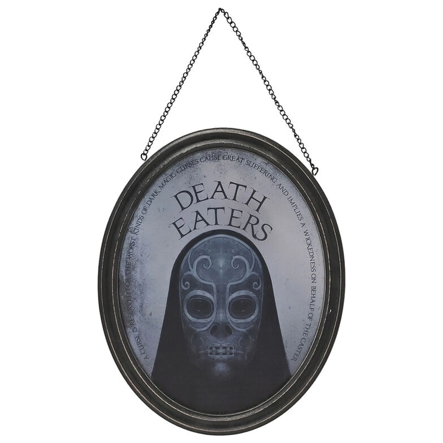 Harry Potter Dark Arts Death Eater gespiegelte Plakette Produktfoto