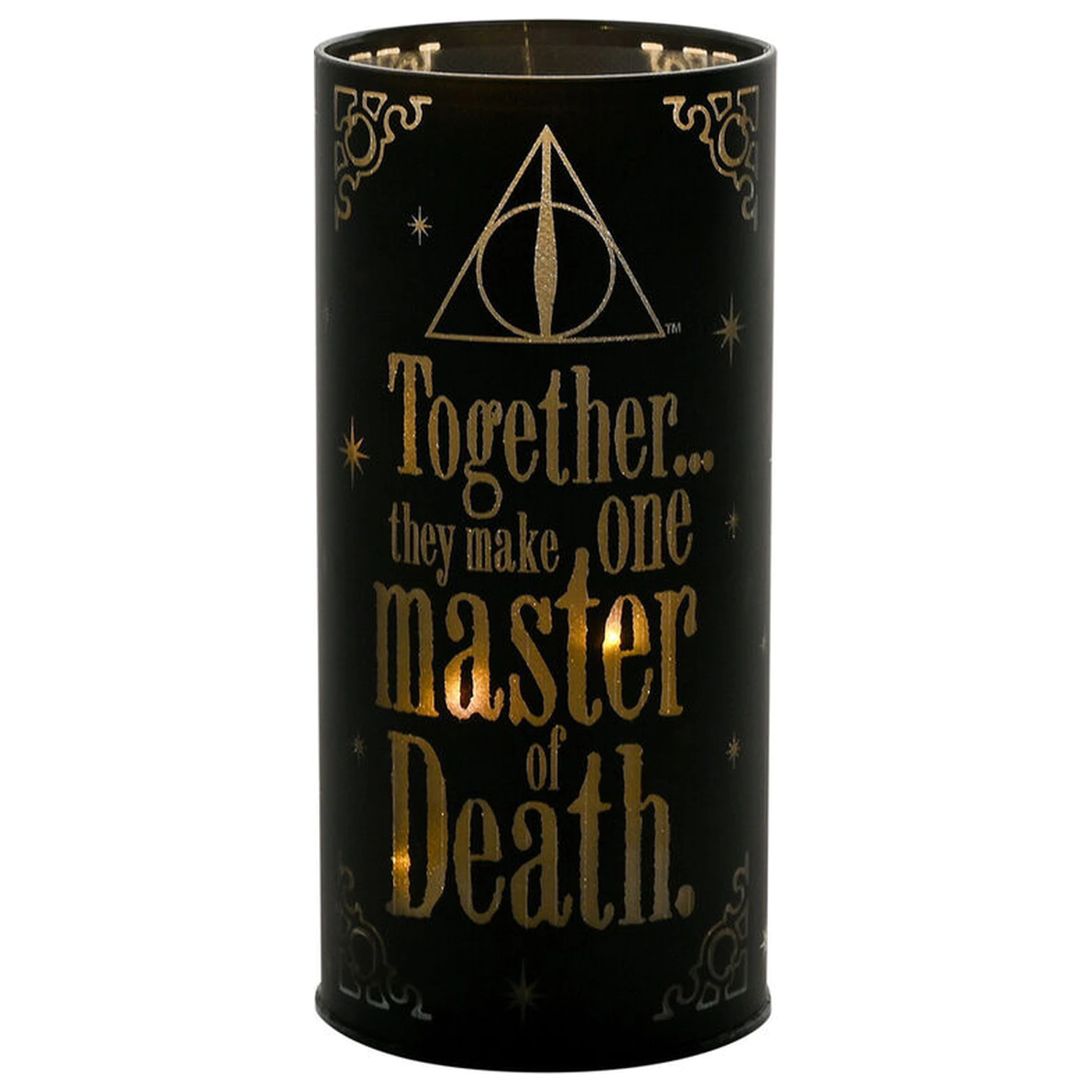 Harry Potter Dark Arts Deathly Hallows Leuchtröhre Produktfoto