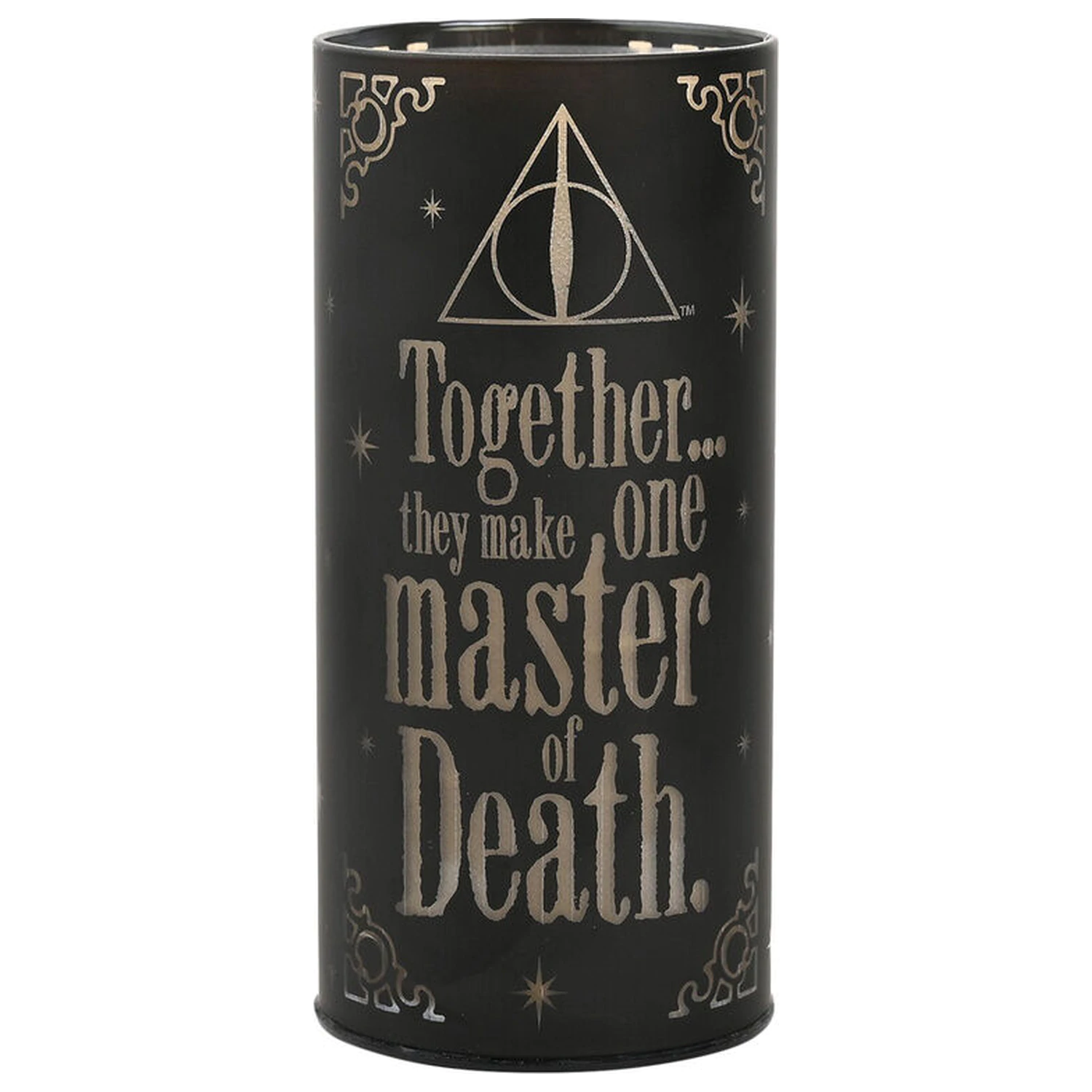 Harry Potter Dark Arts Deathly Hallows Leuchtröhre Produktfoto