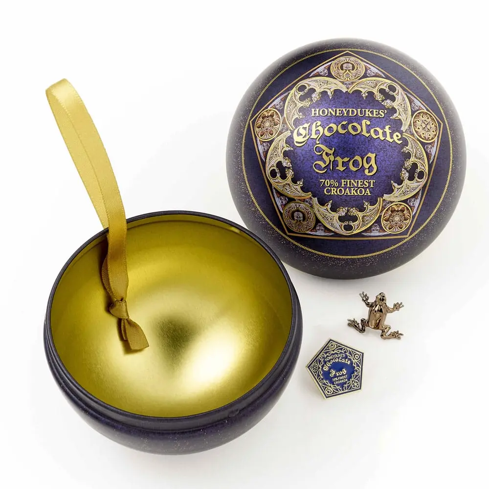 Harry Potter Baumschmuck mit Ansteck-Pin Deck Chocolate Frog termékfotó