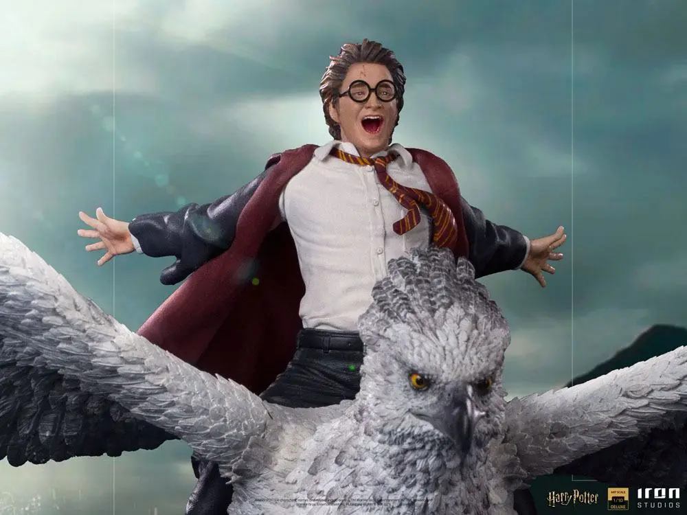 Harry Potter Deluxe Art Scale Statue 1/10 Harry Potter and Buckbeak 30 cm Produktfoto