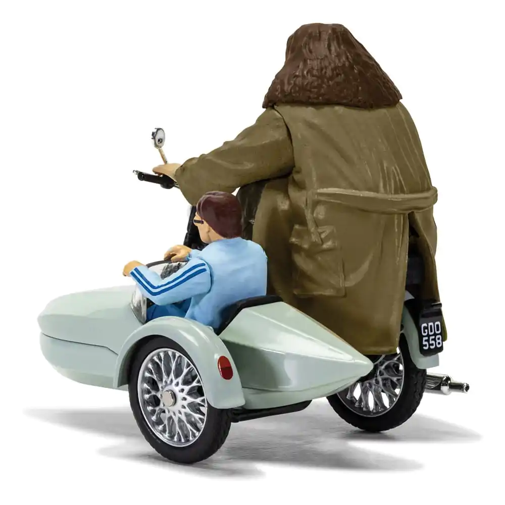 Harry Potter Die Cast Model 1/36 Hagrid's Motorcycle &amp; Sidecar Produktfoto