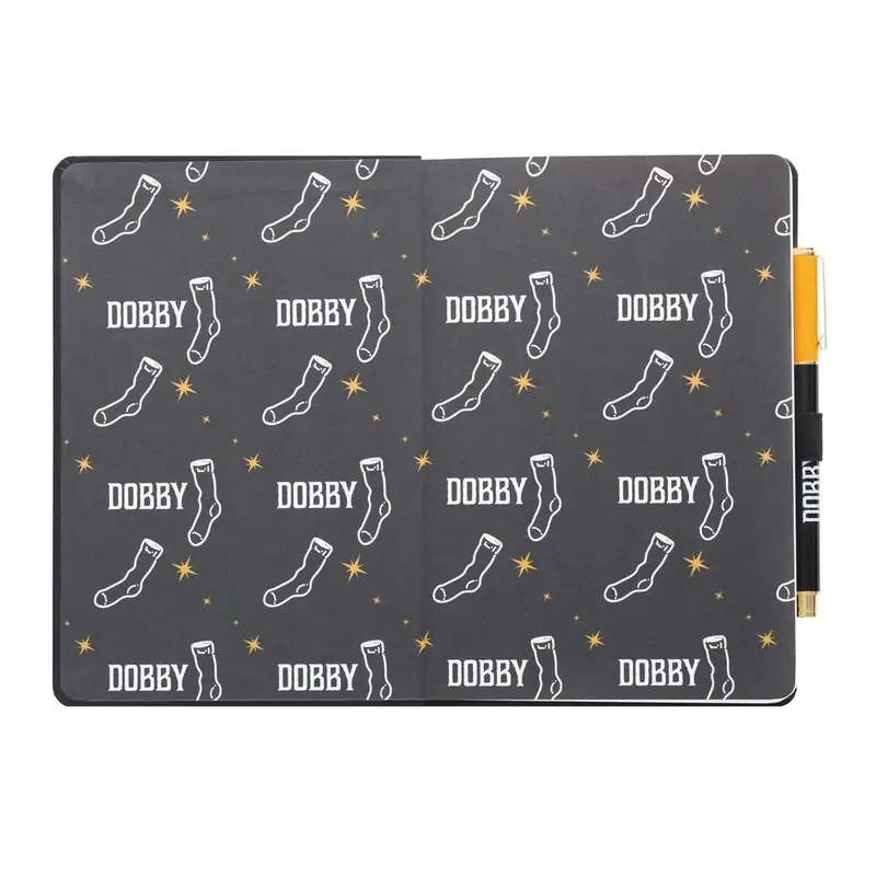 Harry Potter Dobby A5 Notizbuch und Stift Produktfoto
