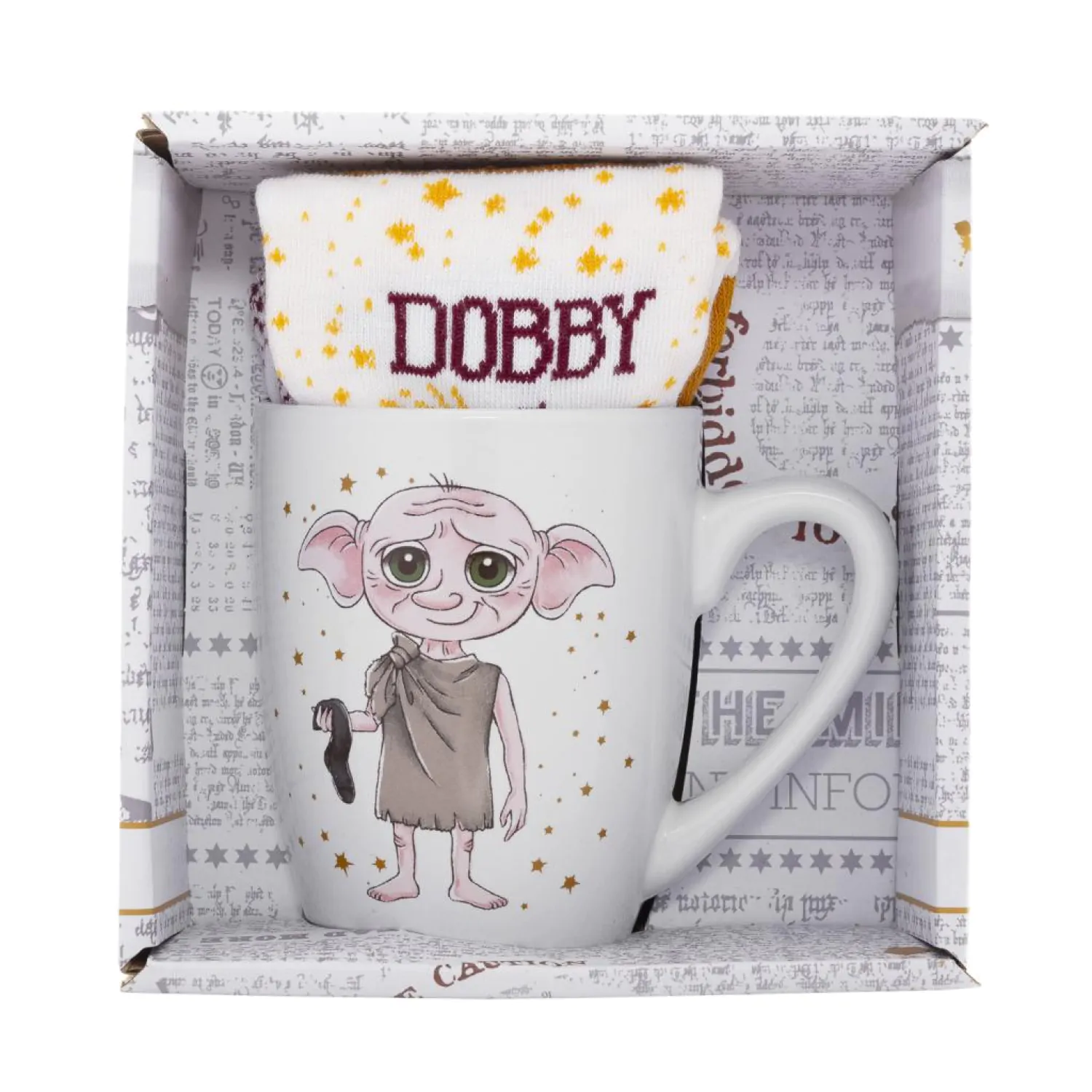 Harry Potter Set Tasse und Socken Dobby Produktfoto