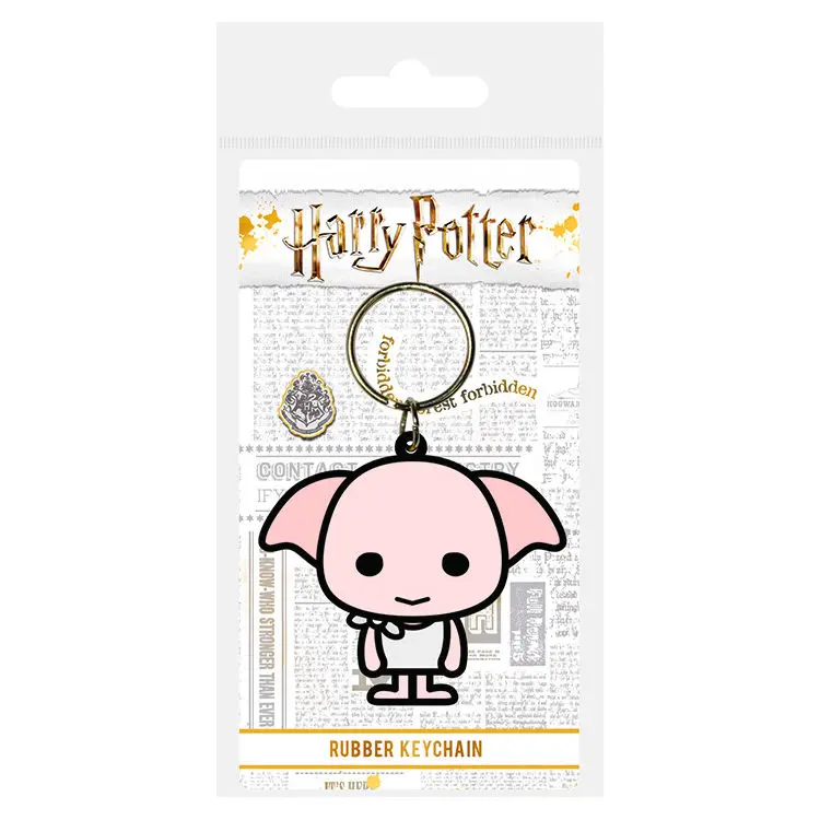 Harry Potter Gummi-Schlüsselanhänger Chibi Dobby 6 cm Produktfoto