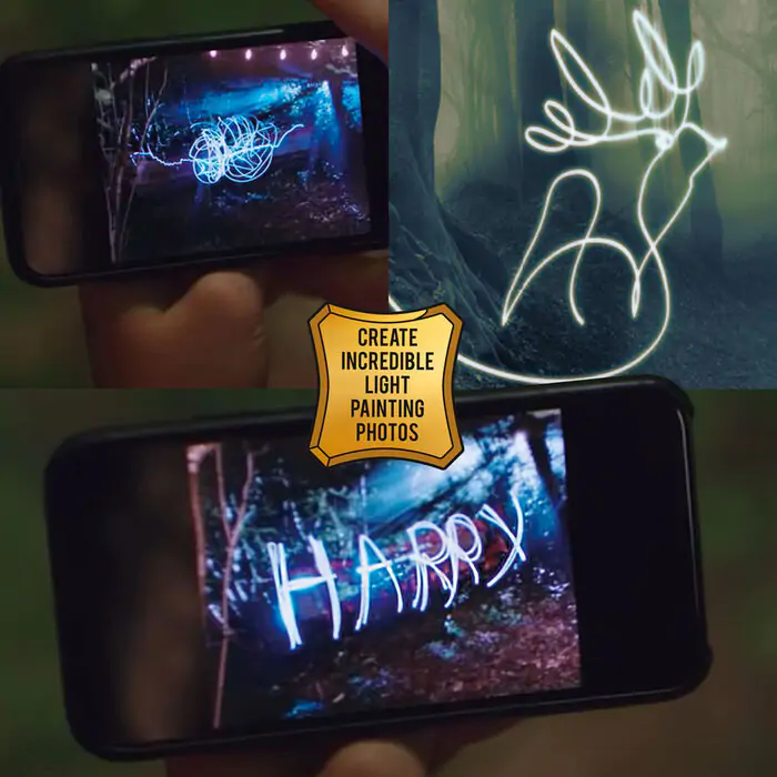 Harry Potter Lichtmaler Zauberstab Draco Malfoy Produktfoto