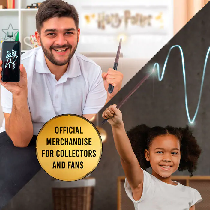 Harry Potter Lichtmaler Zauberstab Draco Malfoy Produktfoto