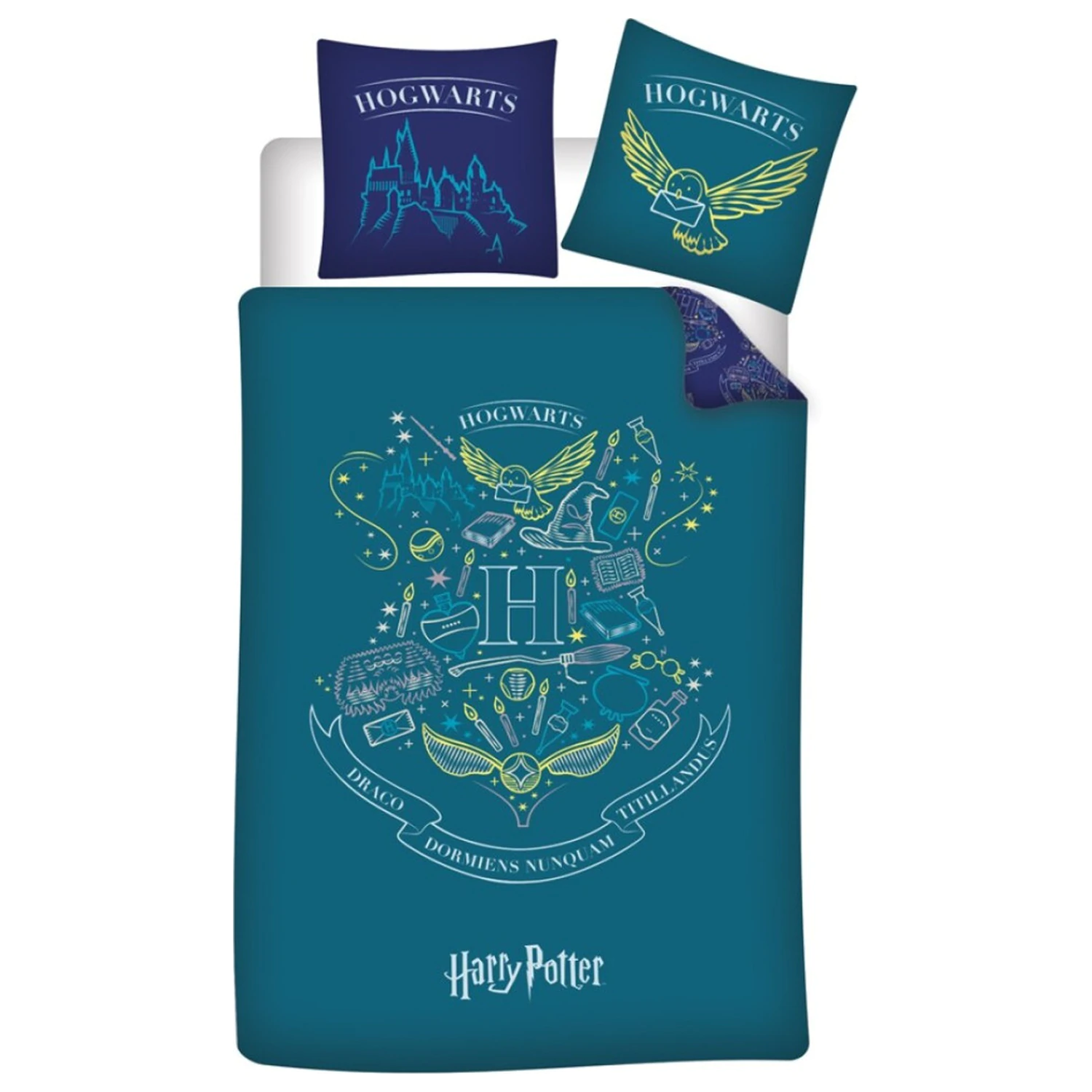 Harry Potter Dreamscape Mikrofaser-Bettbezug Produktfoto