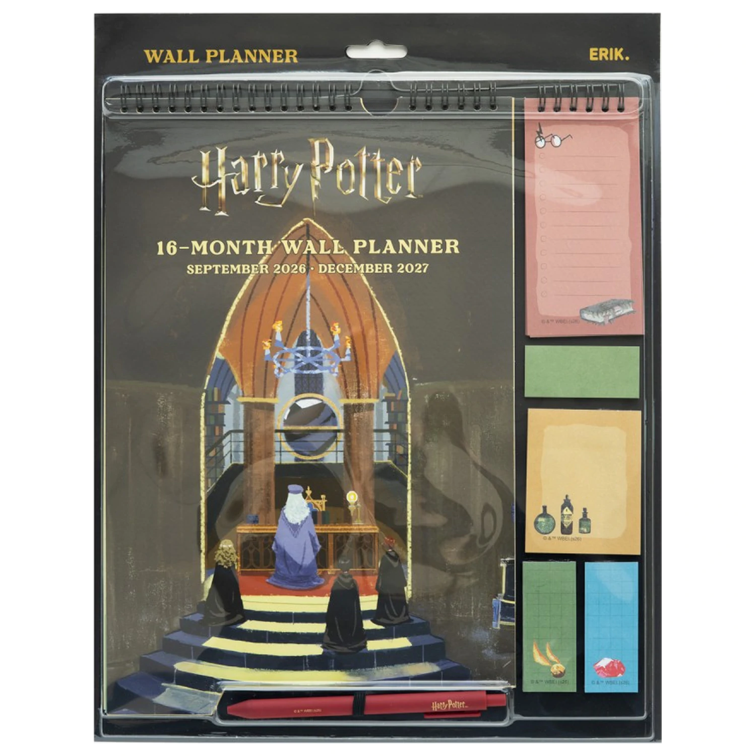 Harry Potter Wandplaner 2026/27 30 x 34 cm Produktfoto