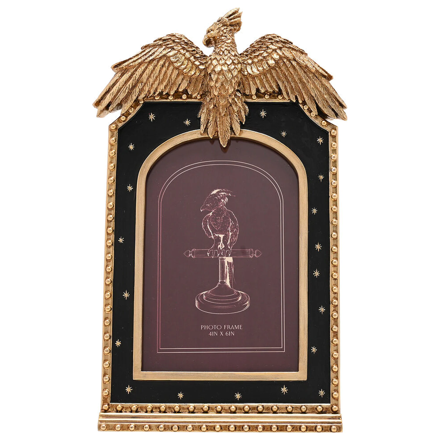 Harry Potter Fawkes Bilderrahmen Produktfoto