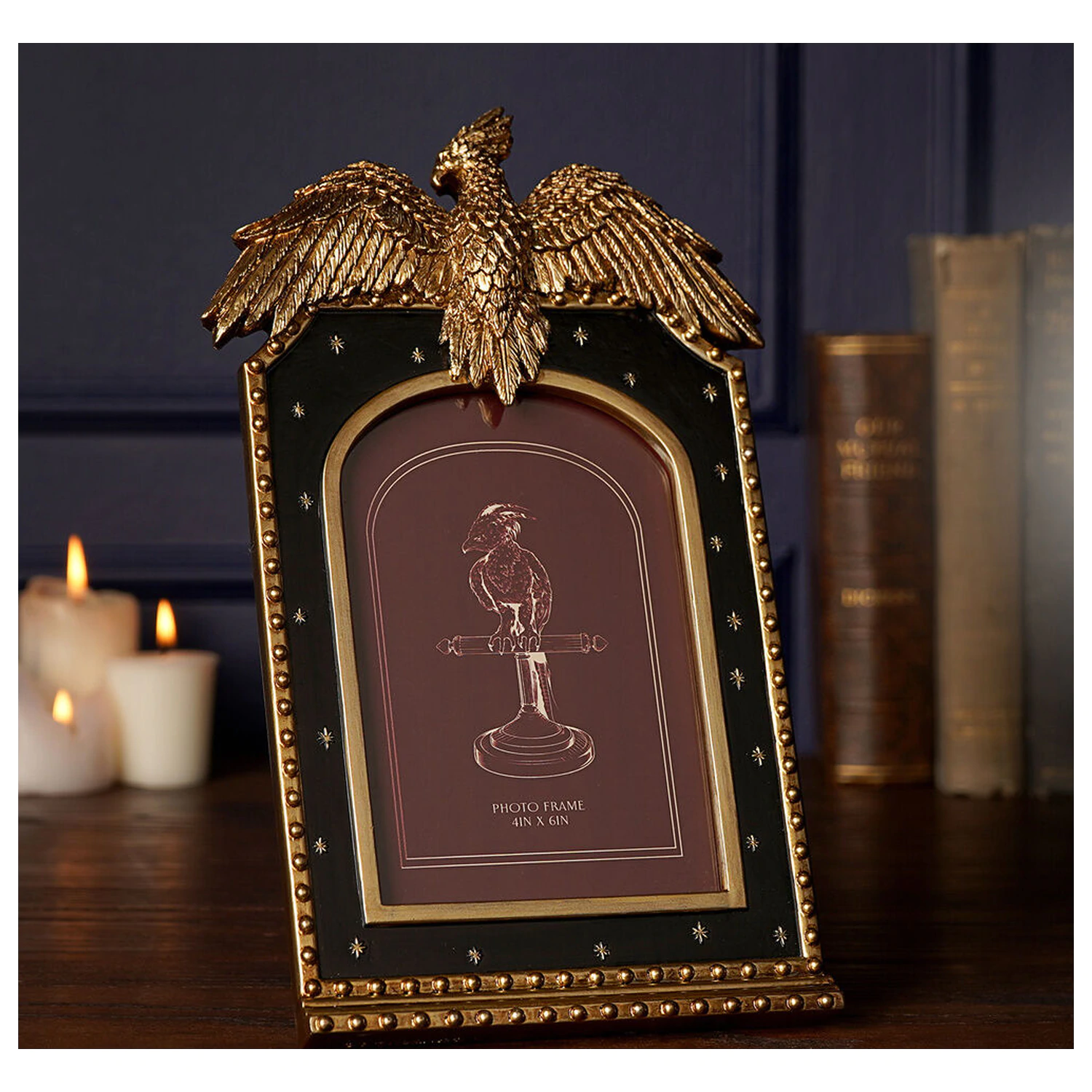 Harry Potter Fawkes Bilderrahmen Produktfoto