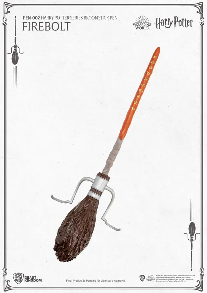 Harry Potter Kugelschreiber Firebolt Besenstiel 29 cm termékfotó