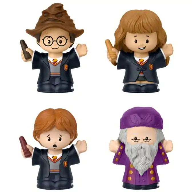 Harry Potter Little People Collector Minifiguren 4er-Pack Stein der Weisen 6 cm Produktfoto