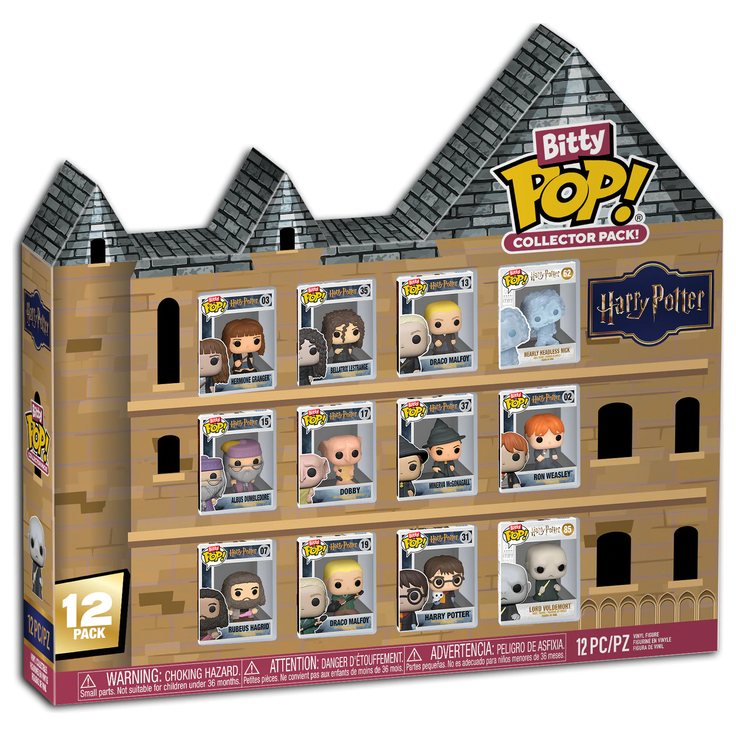 Harry Potter Funko Bitty POP! Vinyl Figuren Roxfort Produktfoto