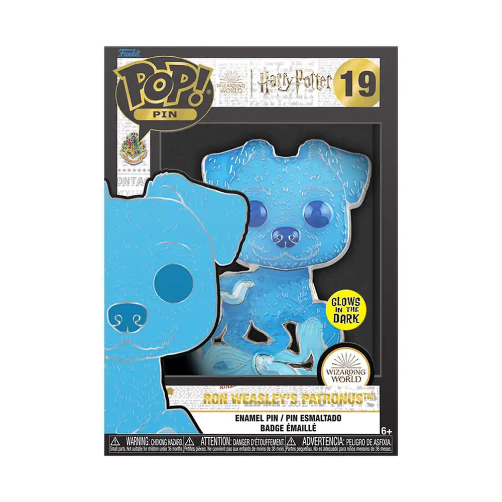 Harry Potter POP! Pin Ansteck-Pin Patronus Ron Weasley 10 cm Produktfoto