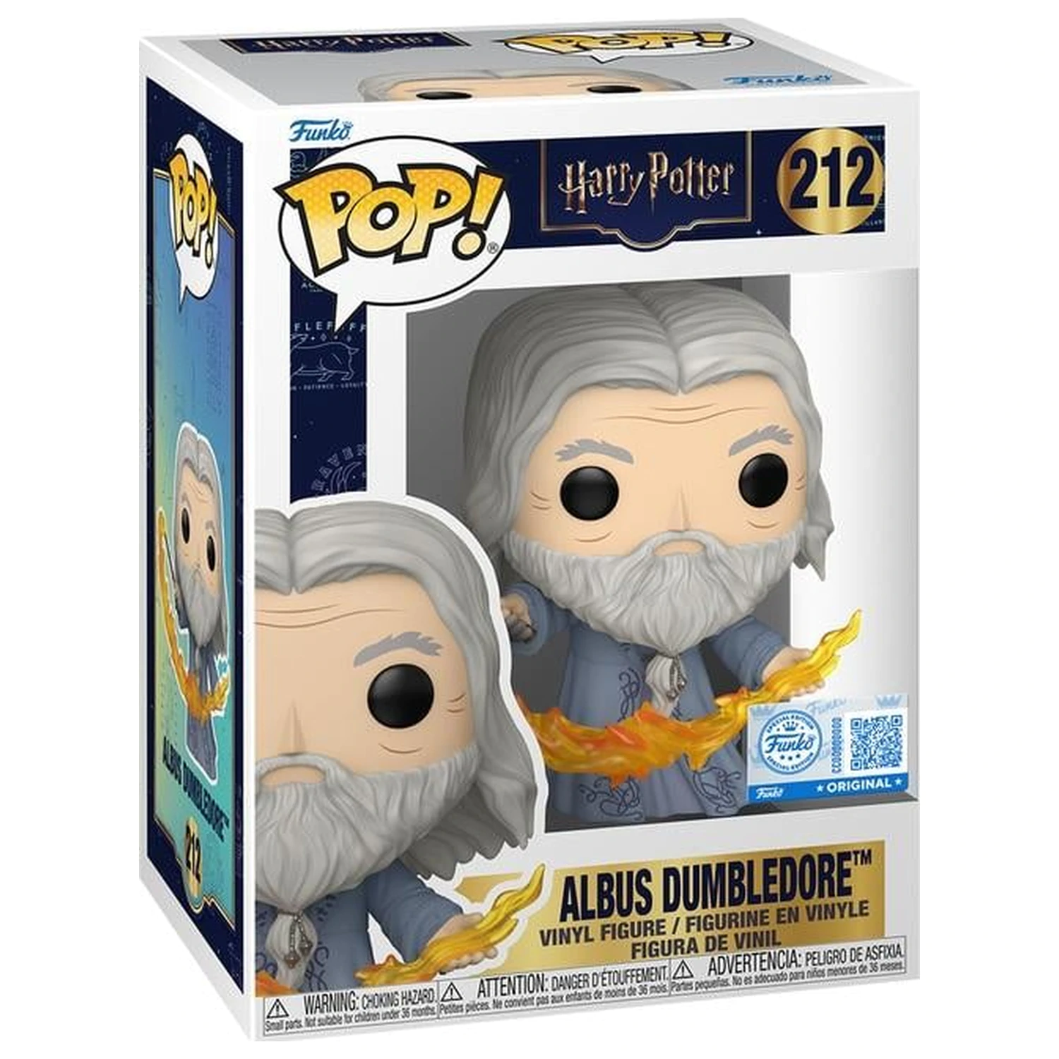 Harry Potter Funko POP Figur Dumbledore (Flame) Produktfoto