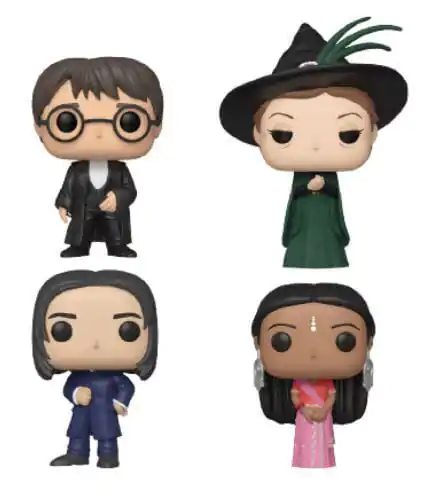 Harry Potter POP! Movies Vinyl Figuren 4er-Pack Yule 9 cm Produktfoto