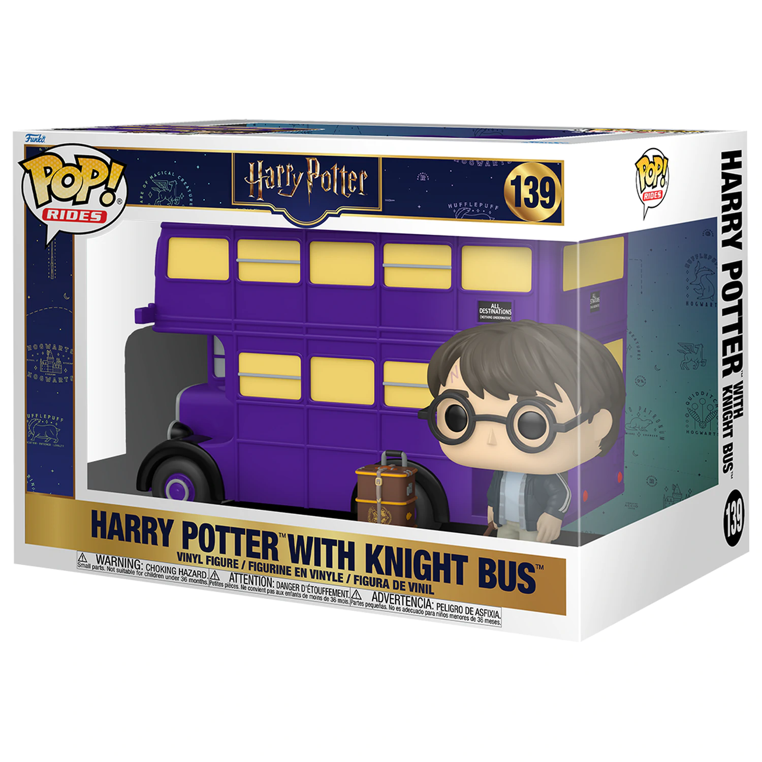 Harry Potter Funko POP! Rides Super Deluxe Vinyl Figur Knight Bus 15 cm Produktfoto