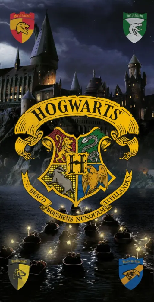 Harry Potter Badetuch, Strandtuch 70x140cm Produktfoto