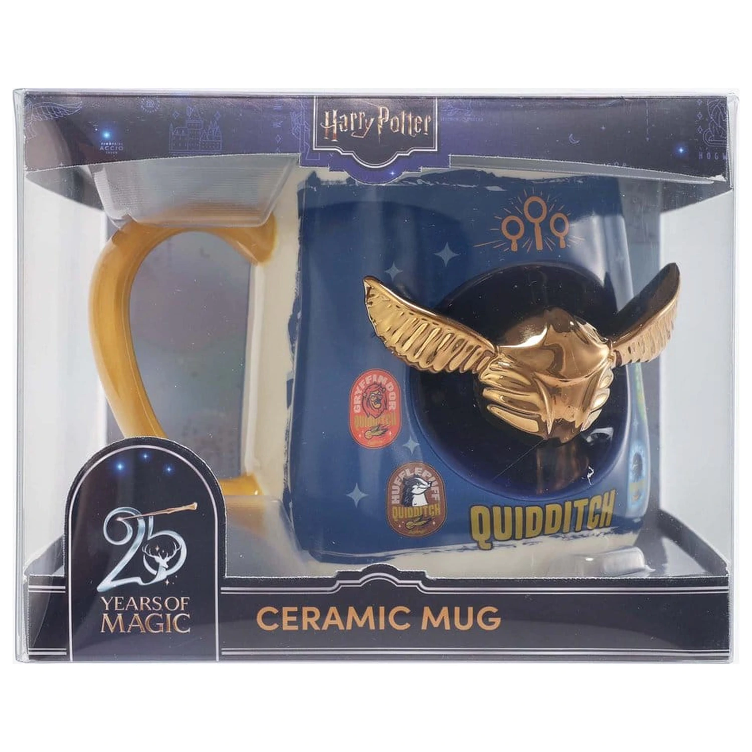 Harry Potter Tasse Golden Snitch 2D Relief Figurförmig Produktfoto