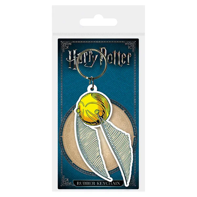 Harry Potter Rubber Schlüsselanhänger Snitch 6 cm termékfotó