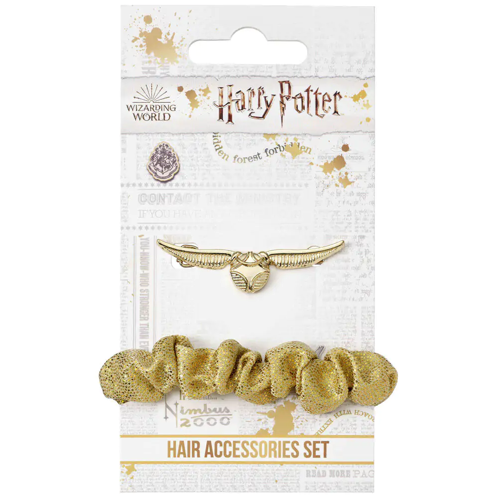 Harry Potter Golden Snitch Haar-Accessoires Set Produktfoto