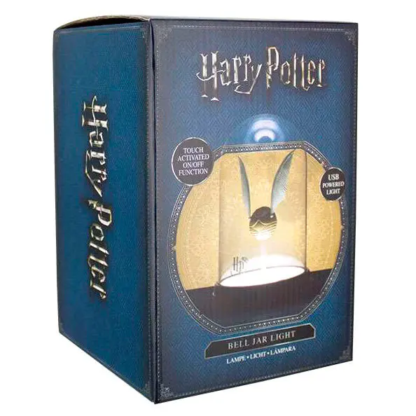 Harry Potter Glockenglas Lampe Golden Snitch 20 cm Produktfoto