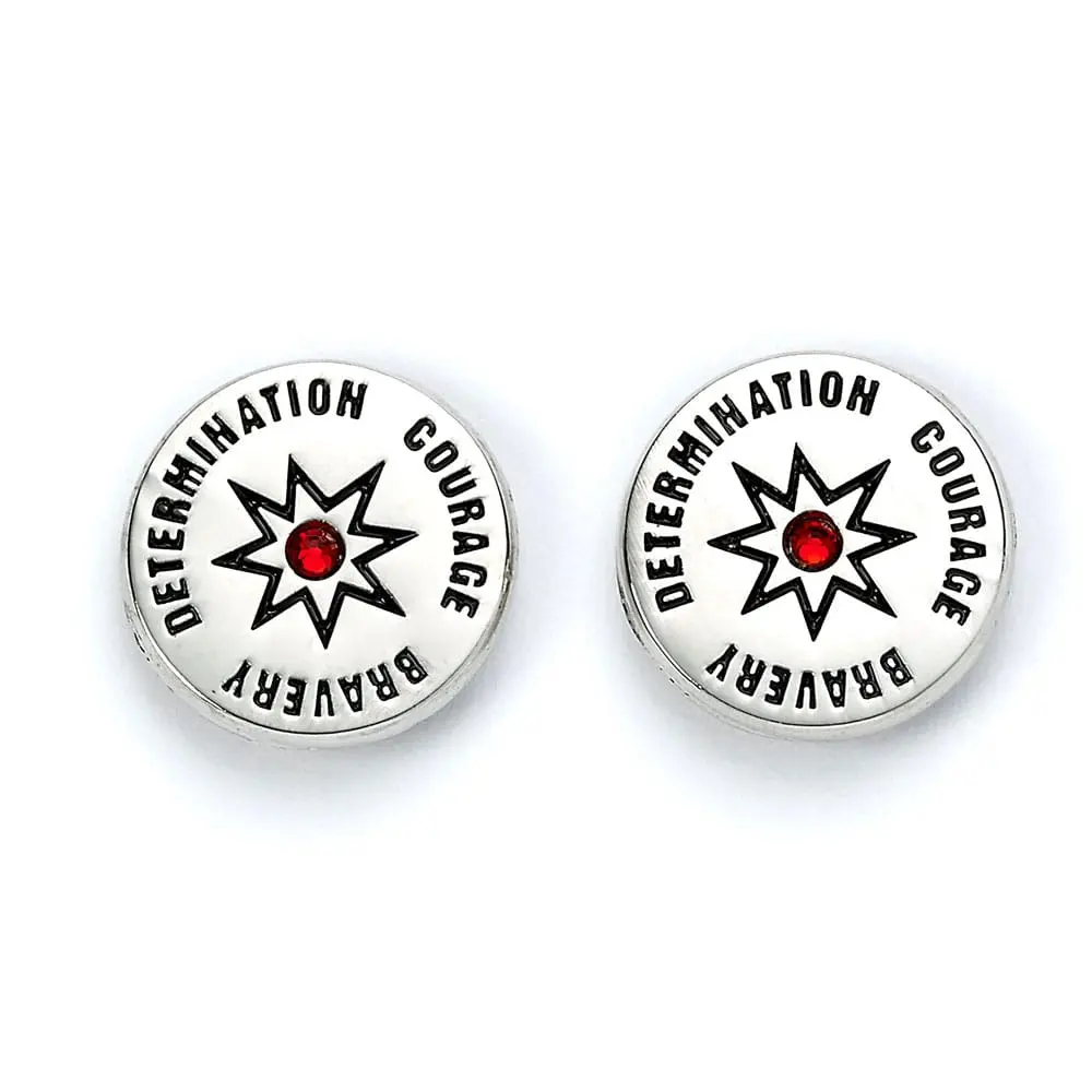 Harry Potter Ohrringe 3er-Pack Gryffindor (Versilbert) Produktfoto