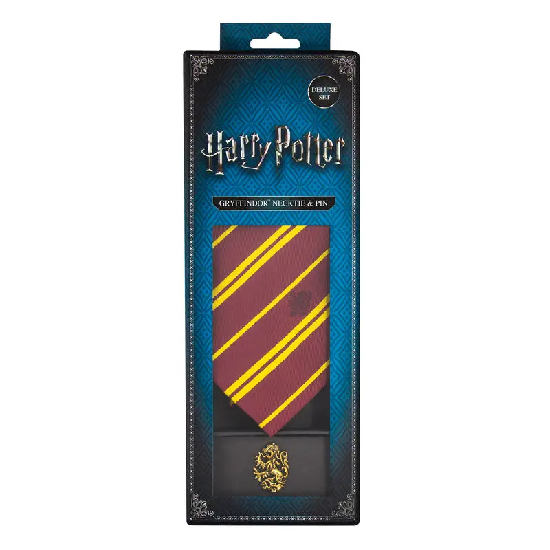 Harry Potter Krawatte & Ansteck-Pin Deluxe Box Gryffindor Produktfoto