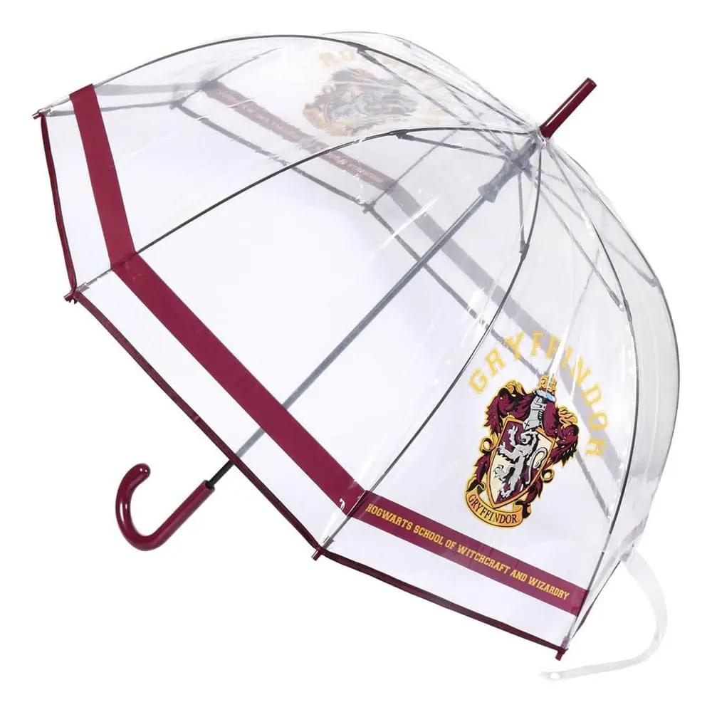 Harry Potter Regenschirm Gryffindor transparent Produktfoto