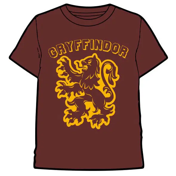 Harry Potter Gryffindor Erwachsenen T-Shirt Produktfoto