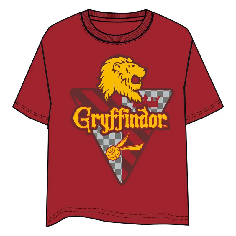 Harry Potter Gryffindor Erwachsene T-Shirt Produktfoto