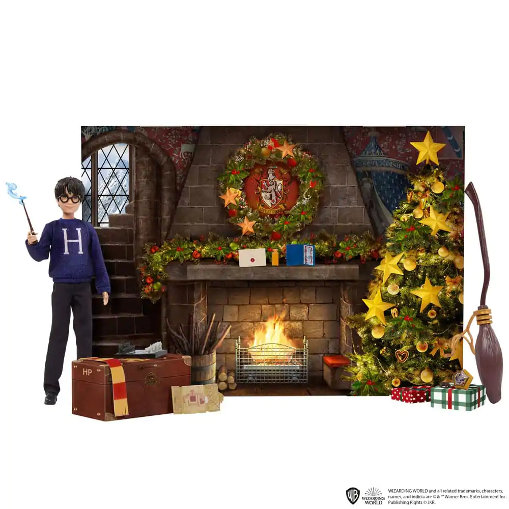 Harry Potter Puppe mit Adventskalender Gryffindor Produktfoto