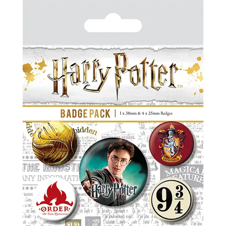 Harry Potter Ansteck-Buttons 5er-Pack Gryffindor termékfotó