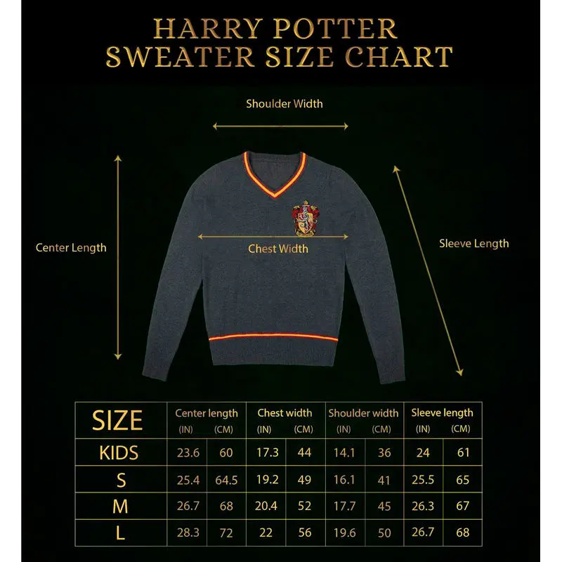 Harry Potter Griffendél Pullover termékfotó