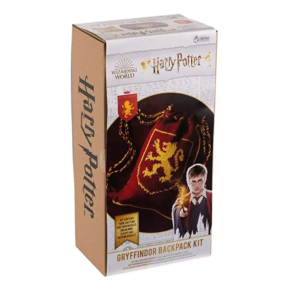 Harry Potter Strick-Set Rucksack Gryffindor Produktfoto