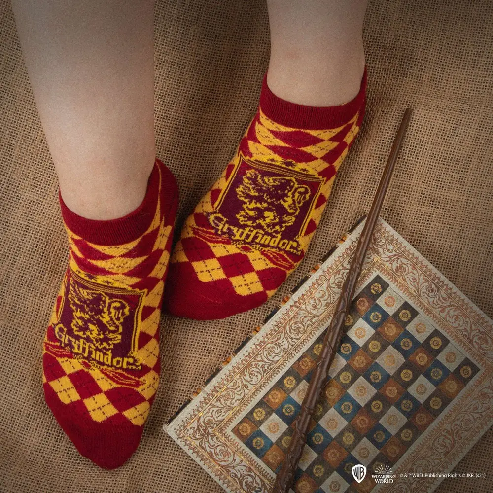 Harry Potter Knöchelsocken 3er-Pack Gryffindor termékfotó