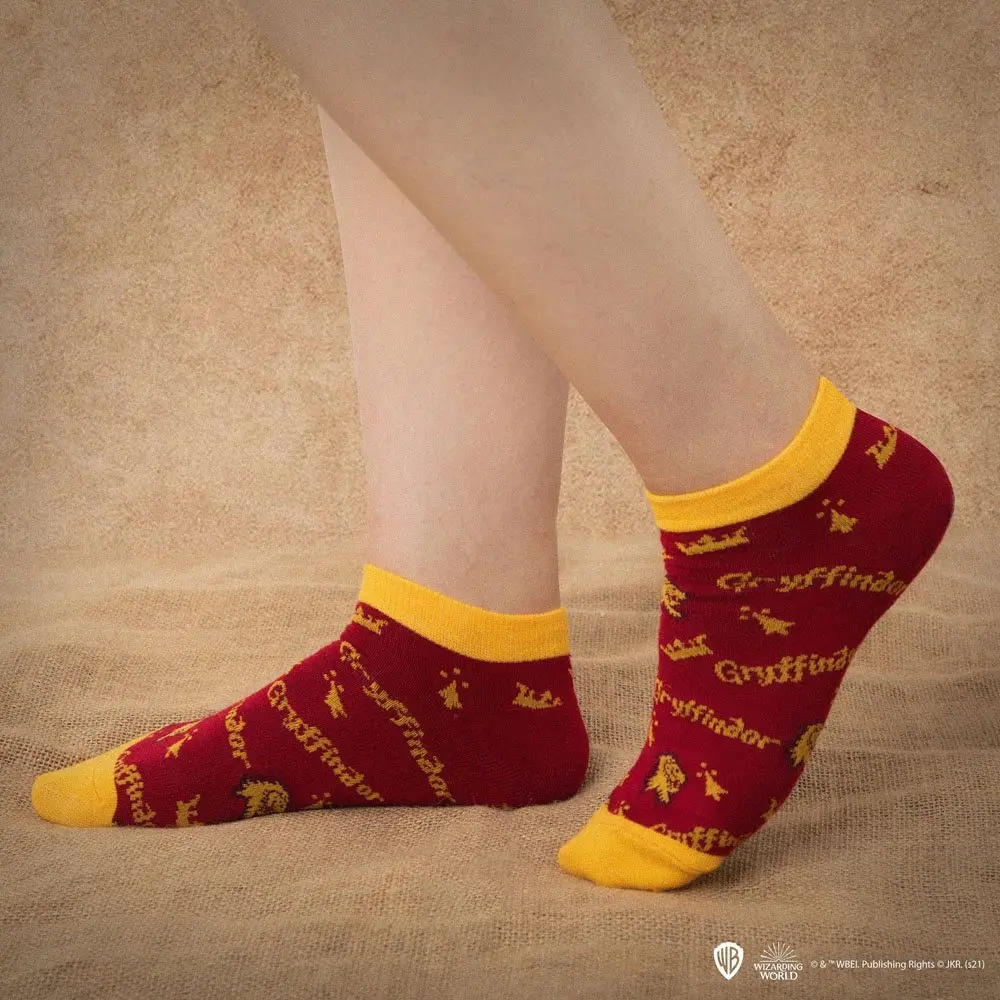 Harry Potter Knöchelsocken 3er-Pack Gryffindor termékfotó