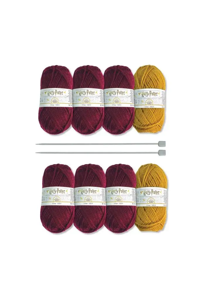 Harry Potter Strick Set Haussocken und Fäustlinge Gryffindor Produktfoto